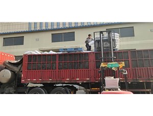 發(fā)貨啦！發(fā)往山東32噸XJT-4000A改性高領(lǐng)土